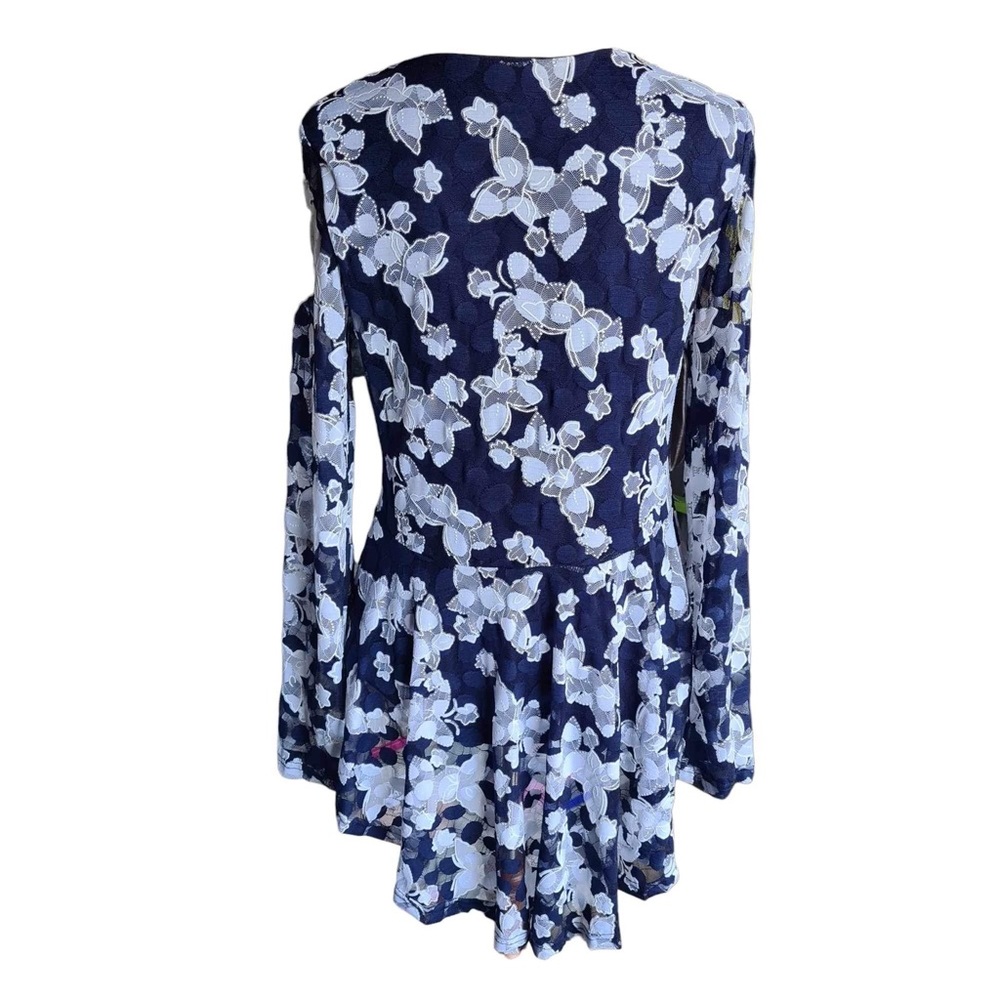 DEAL OR DONATE POSH SHOW NWOT Caroline Morgan 10 Hi Low Top - Picture 3 of 5